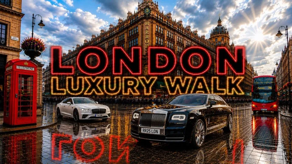 London Walk 4K Exploring Harrods Belgravia and Knightsbridge for the Best Luxury Experience